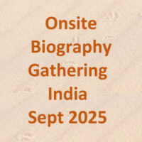 Biography Gathering Onsite - India Sept 2025