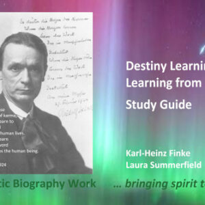 BGO-DSL Destiny Learning - Learning from Life - Holistic Biography Work -Front Page