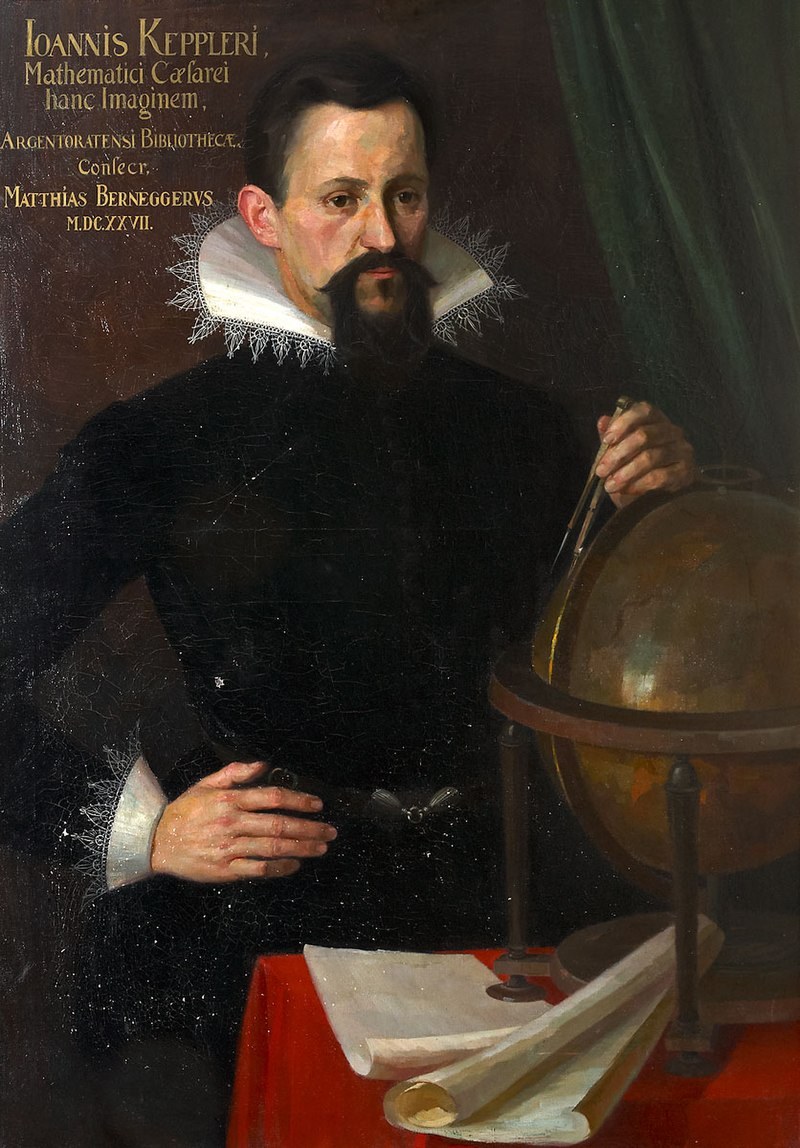 Johannes Kepler, portrait of 1627